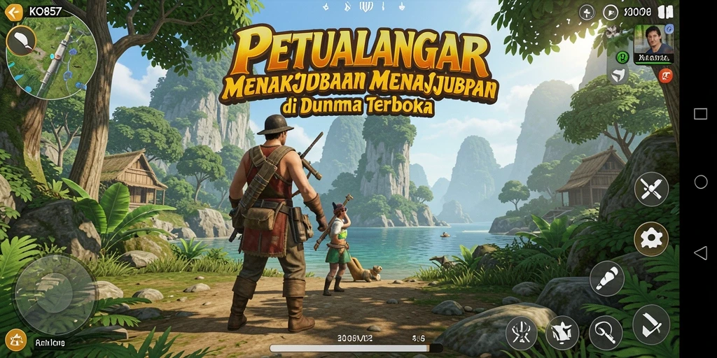 Screenshot utama KO857 menampilkan gameplay Open World yang mendebarkan.