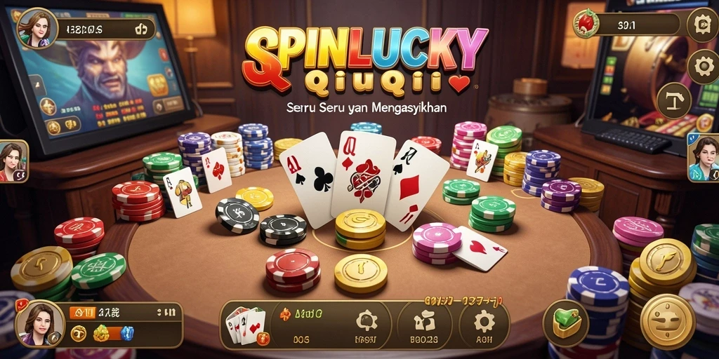 Tampilan gameplay QiuQiu yang seru dan menegangkan di SPINLUCKY.